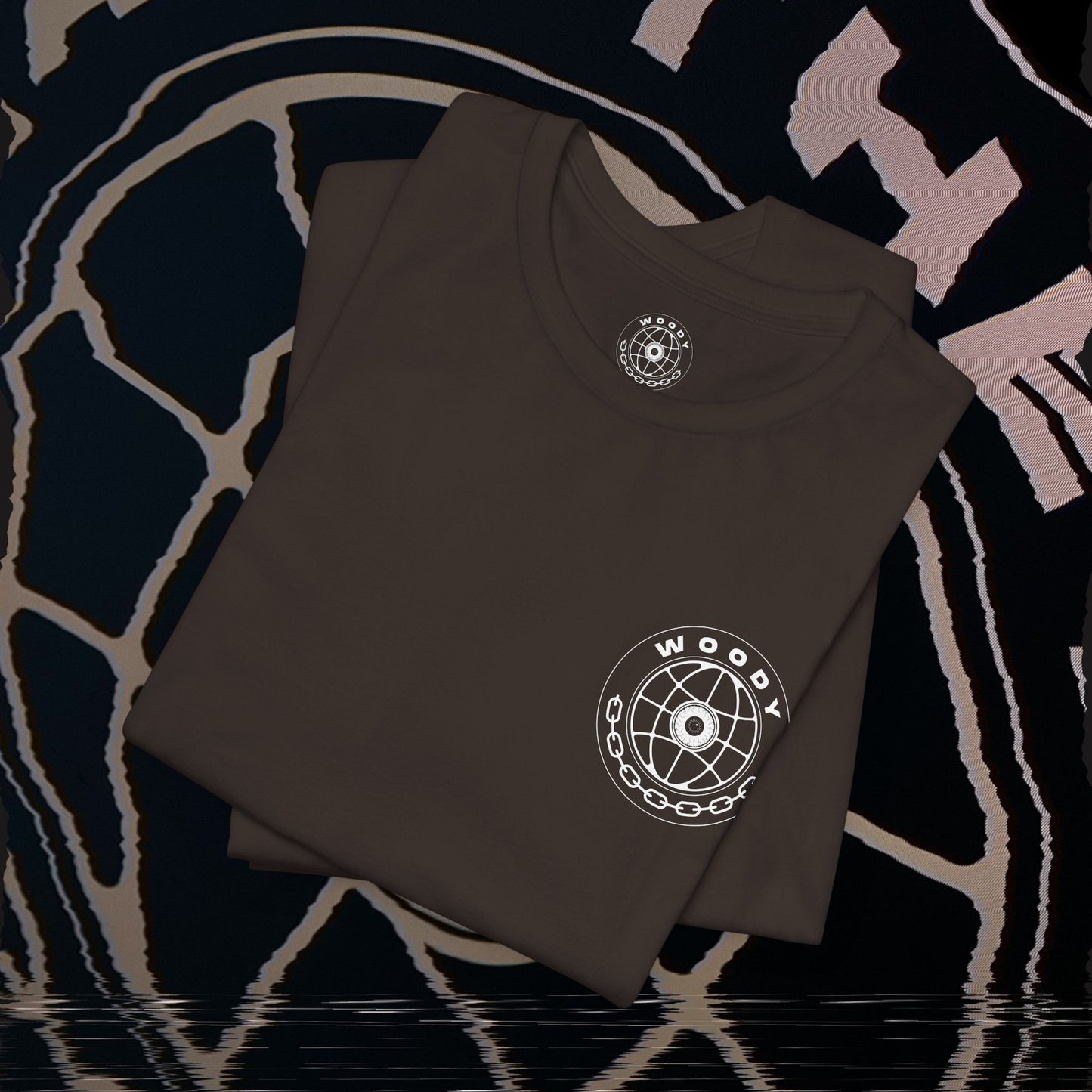 Take The Risk - Brown - T-Shirt