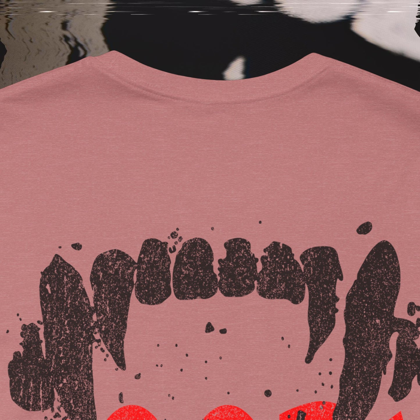 Bite Back - Heather Mauve - T-Shirt