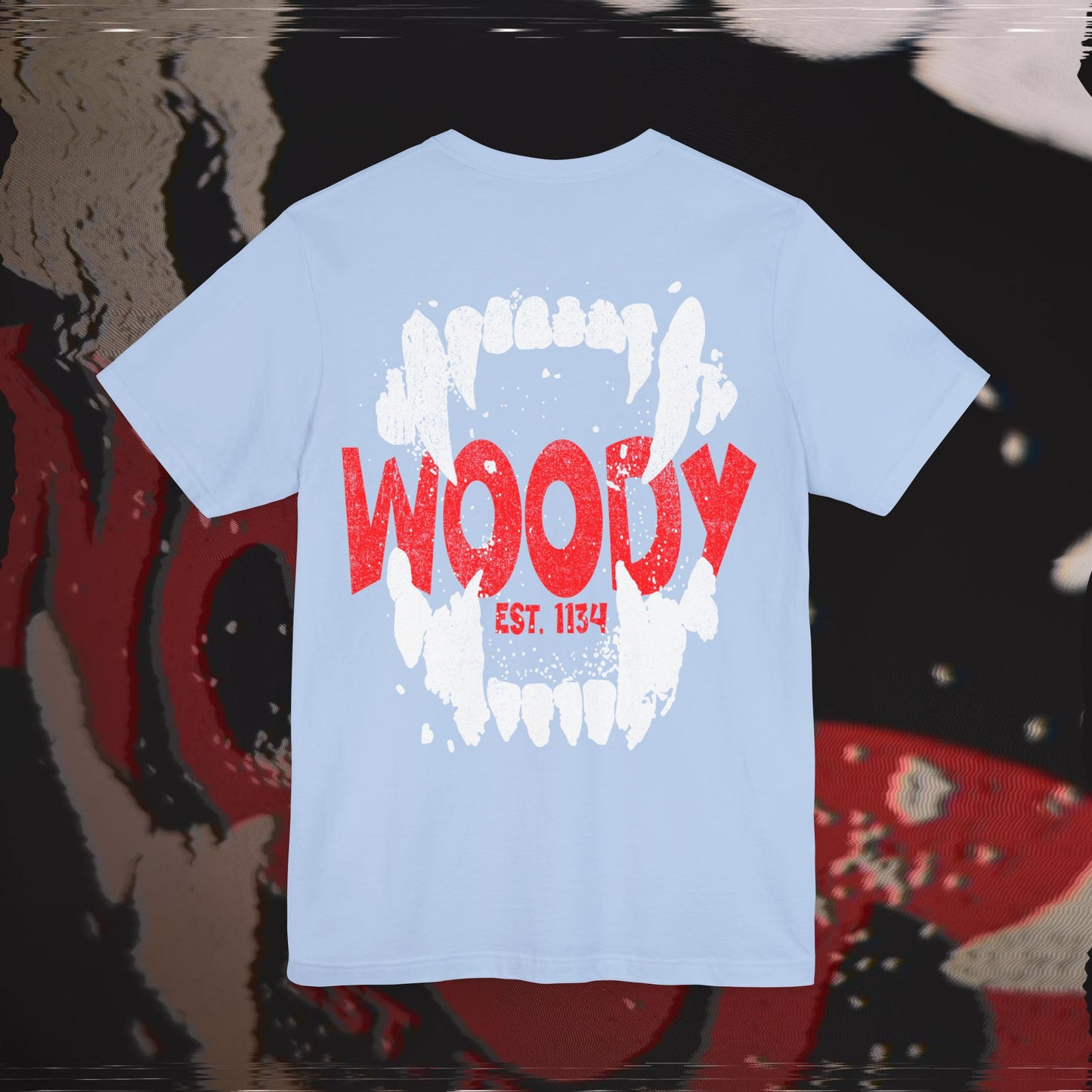 Bite Back - Light Blue - T-Shirt