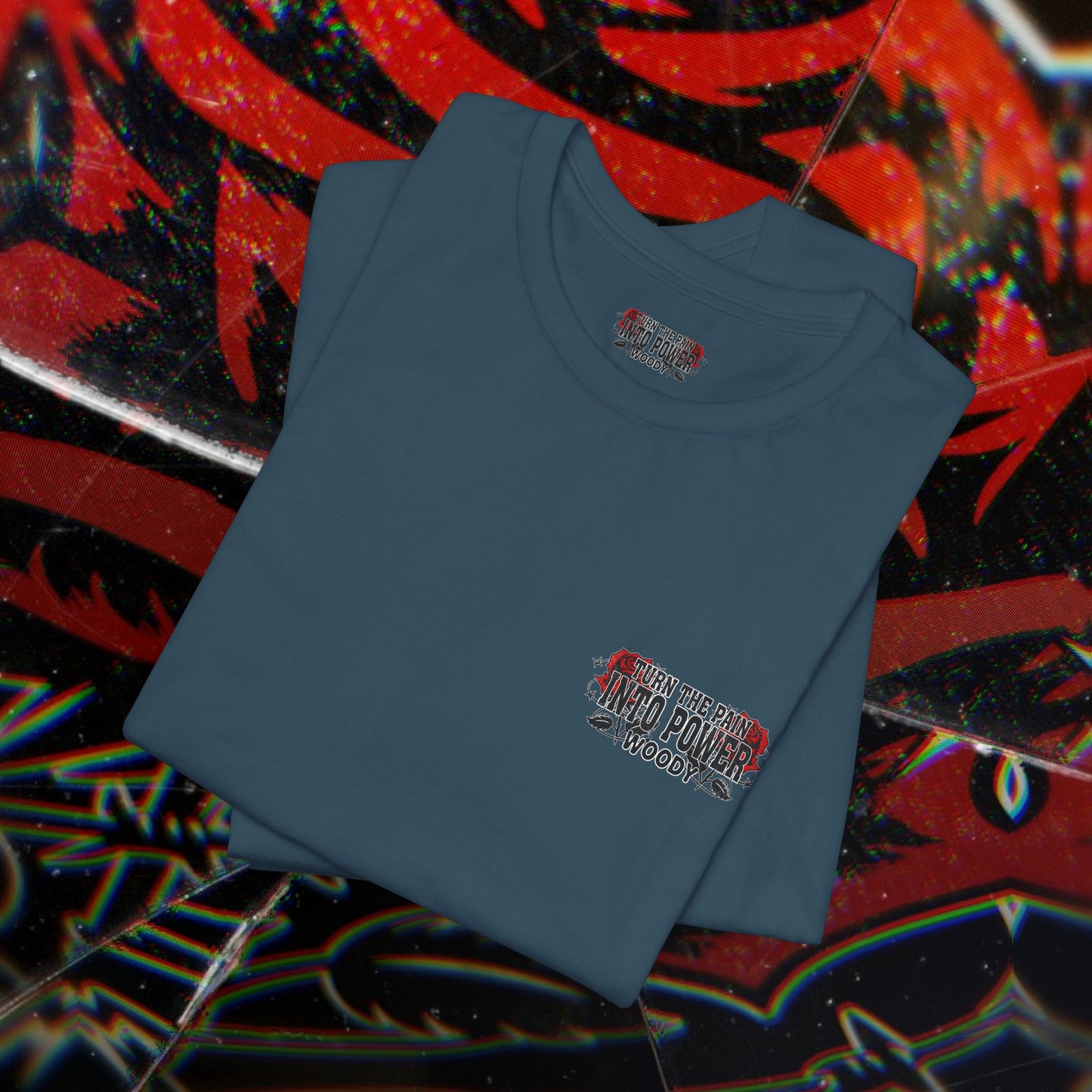 Pain To Power - Deep Teal - T-Shirt