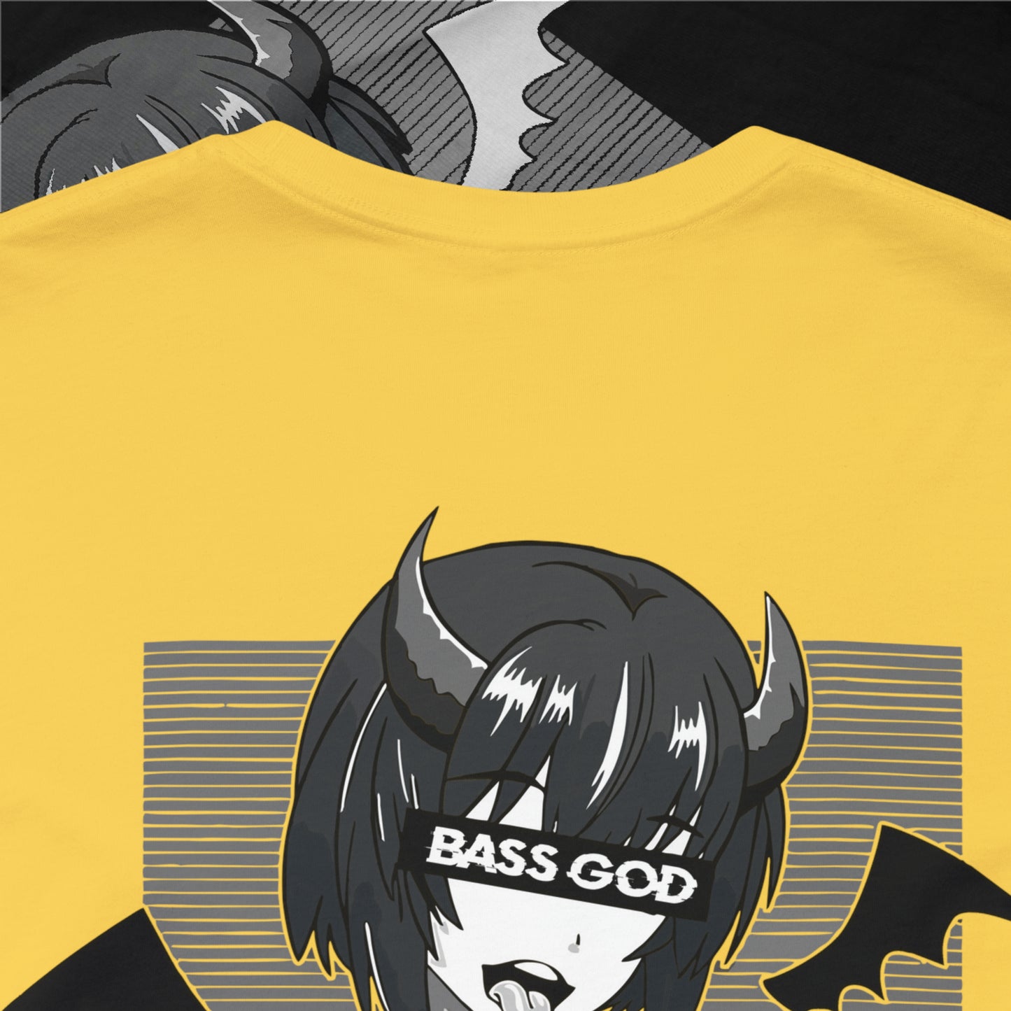 Bass God - Yellow - Unisex Jersey Short Sleeve Tee