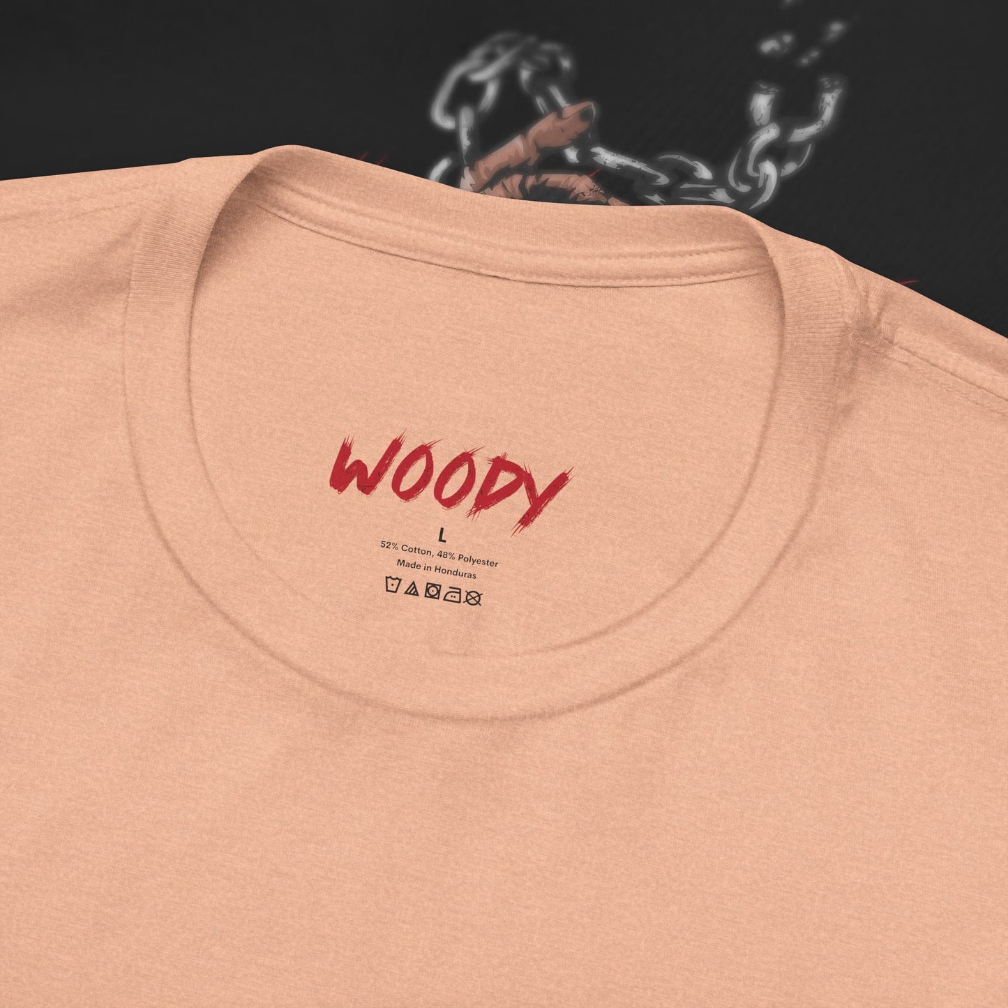 Who Cares - Heather Peach - T-Shirt