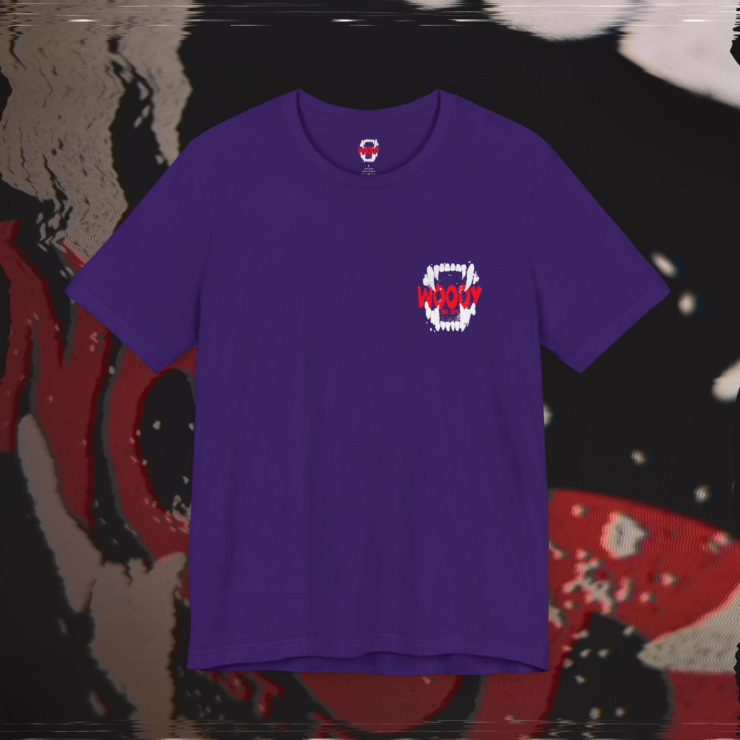 Bite Back - Purple - T-Shirt