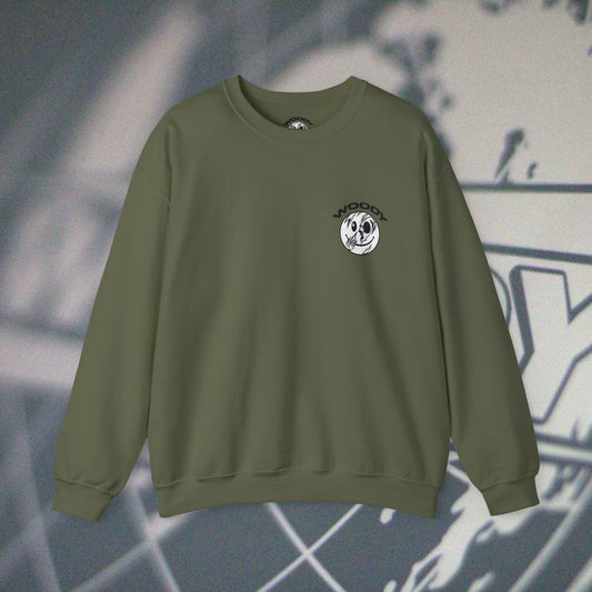 Woody Worldwide - Military Green - Crewneck