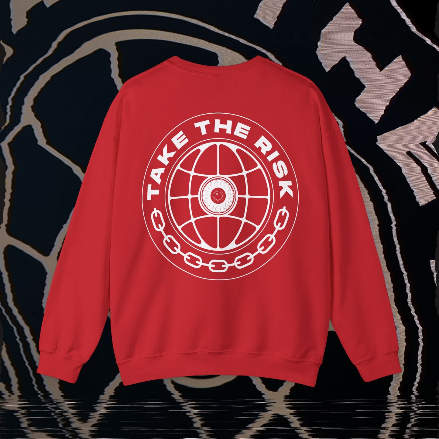 Take The Risk - Red - Crewneck