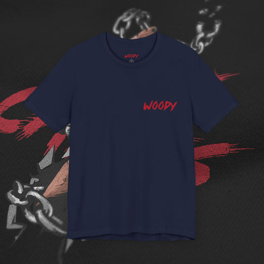 Who Cares - Navy - T-Shirt