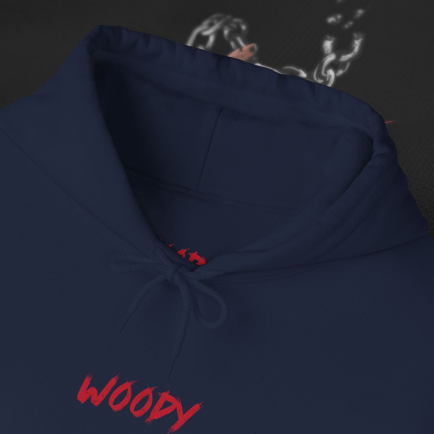 Who Cares - Navy - Hoodie