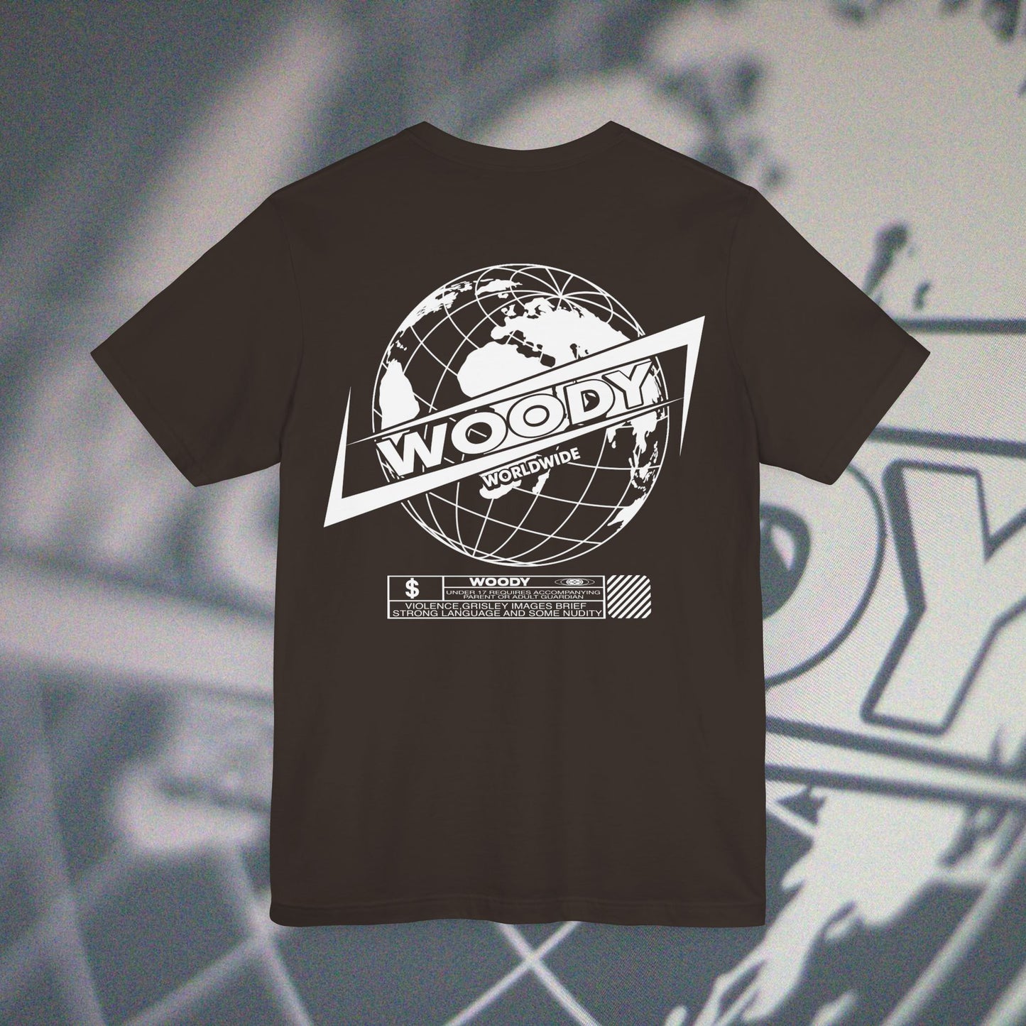 Woody Worldwide - Brown - T-Shirt