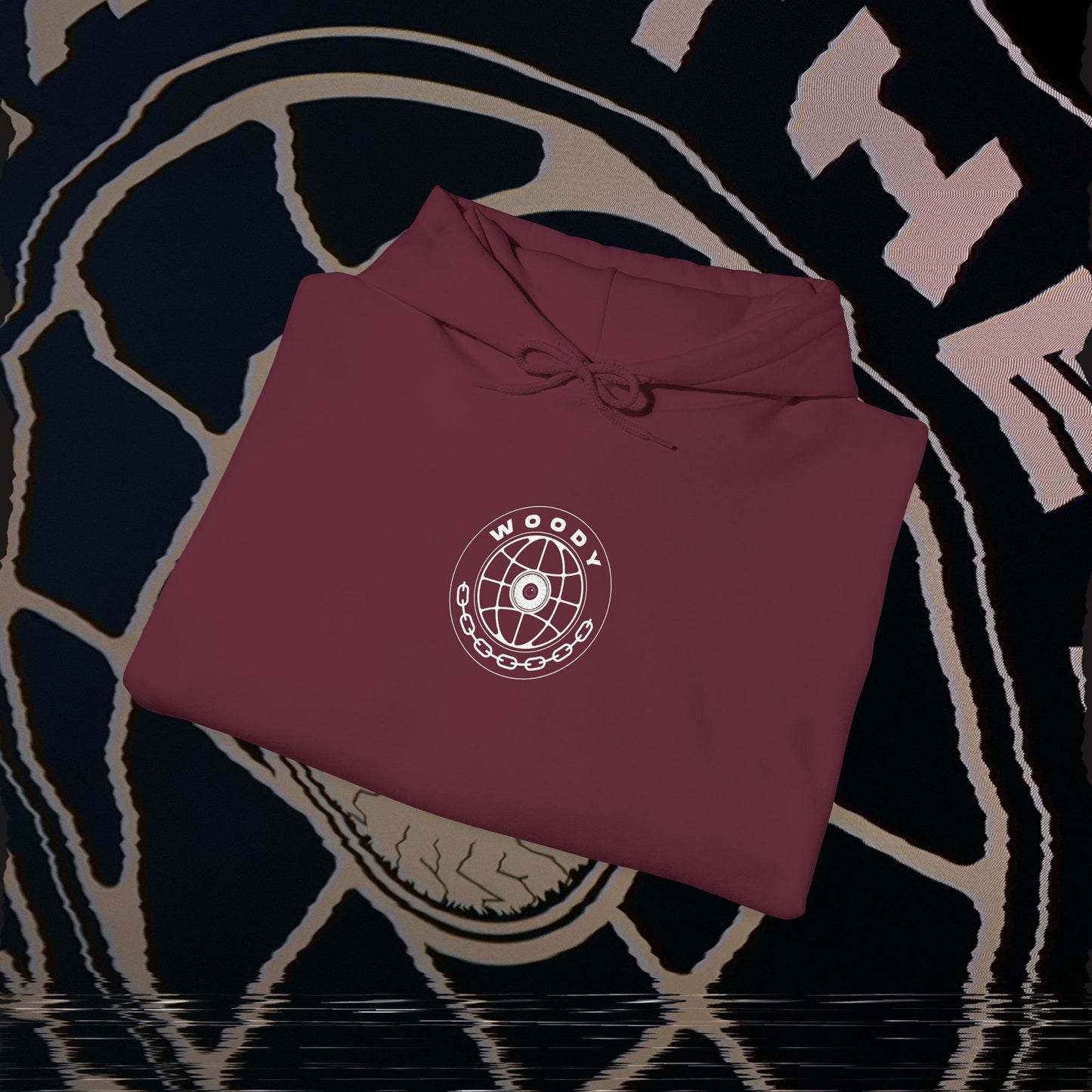 Take The Risk - Maroon - Hoodie
