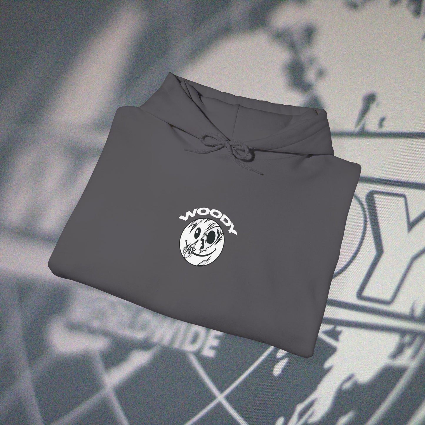 Woody Worldwide - Charcoal - Hoodie