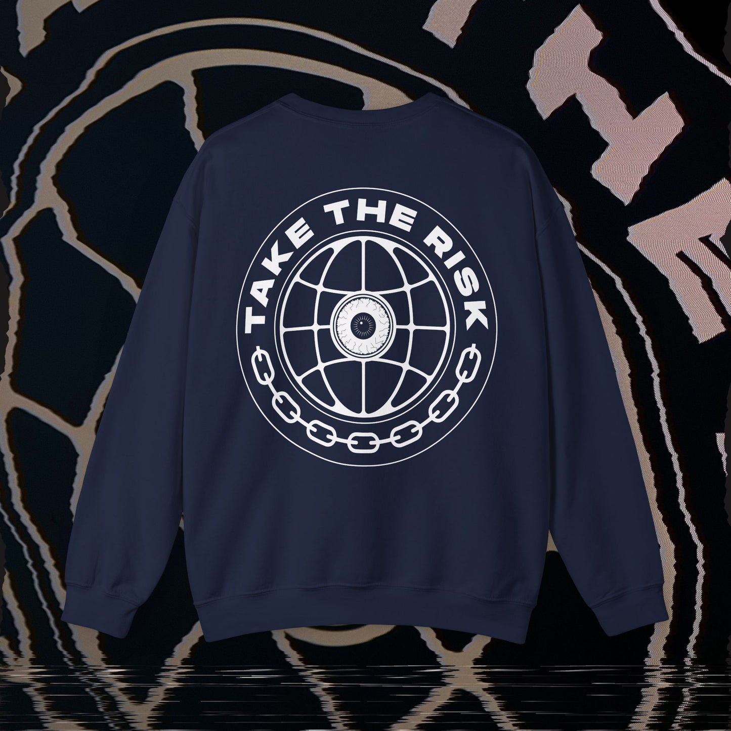 Take The Risk - Navy - Crewneck
