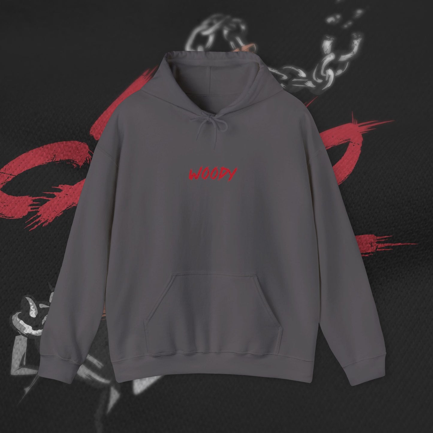 Who Cares - Charcoal - Hoodie