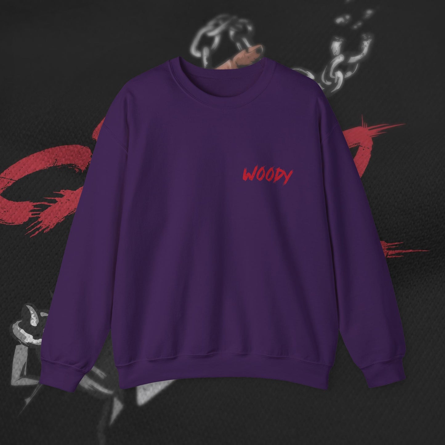 Who Cares - Purple - Crewneck