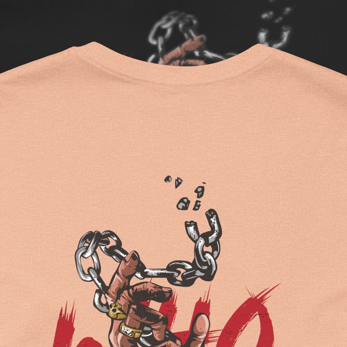 Who Cares - Heather Peach - T-Shirt