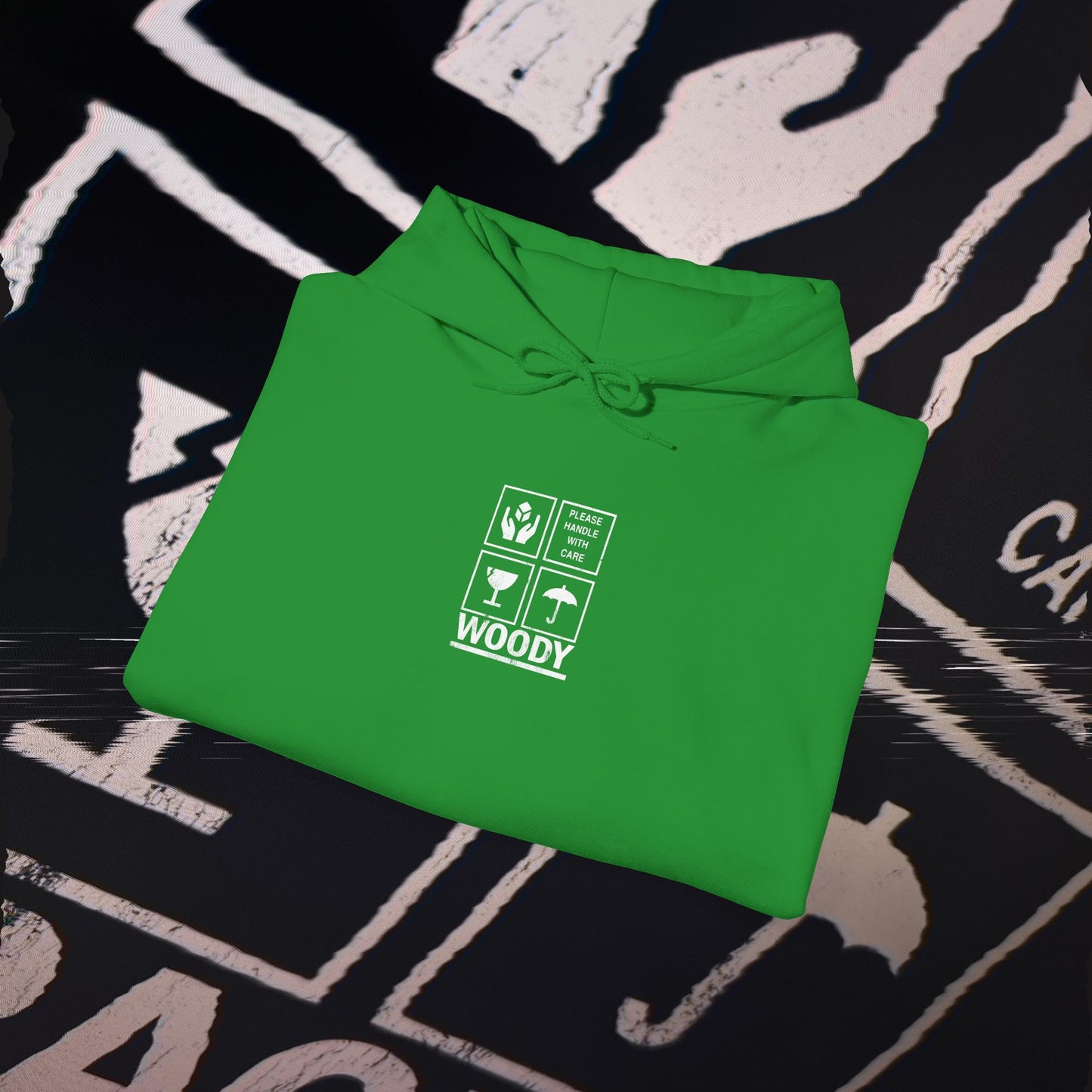 Fragile - Green - Hoodie
