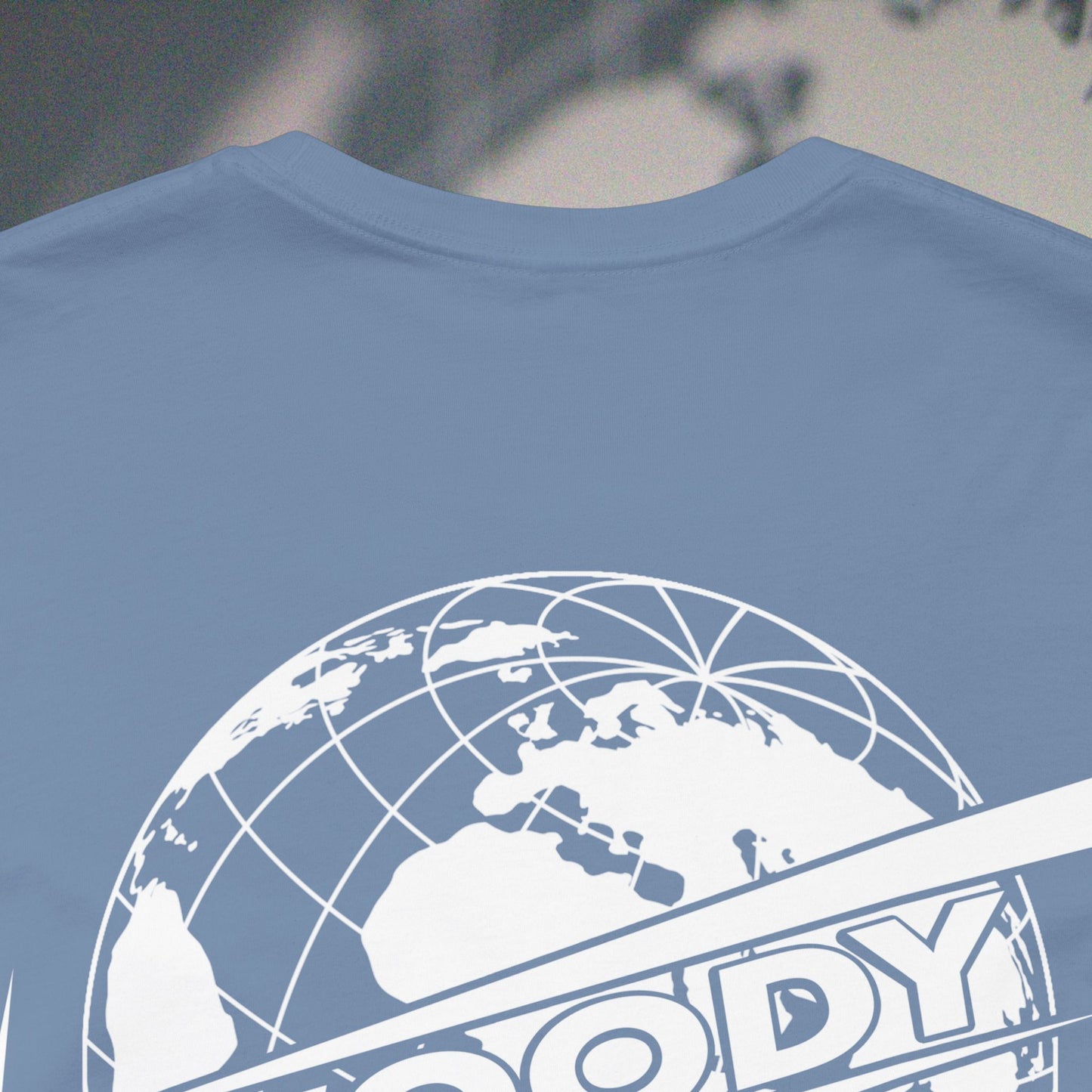 Woody Worldwide - Steel Blue - T-Shirt
