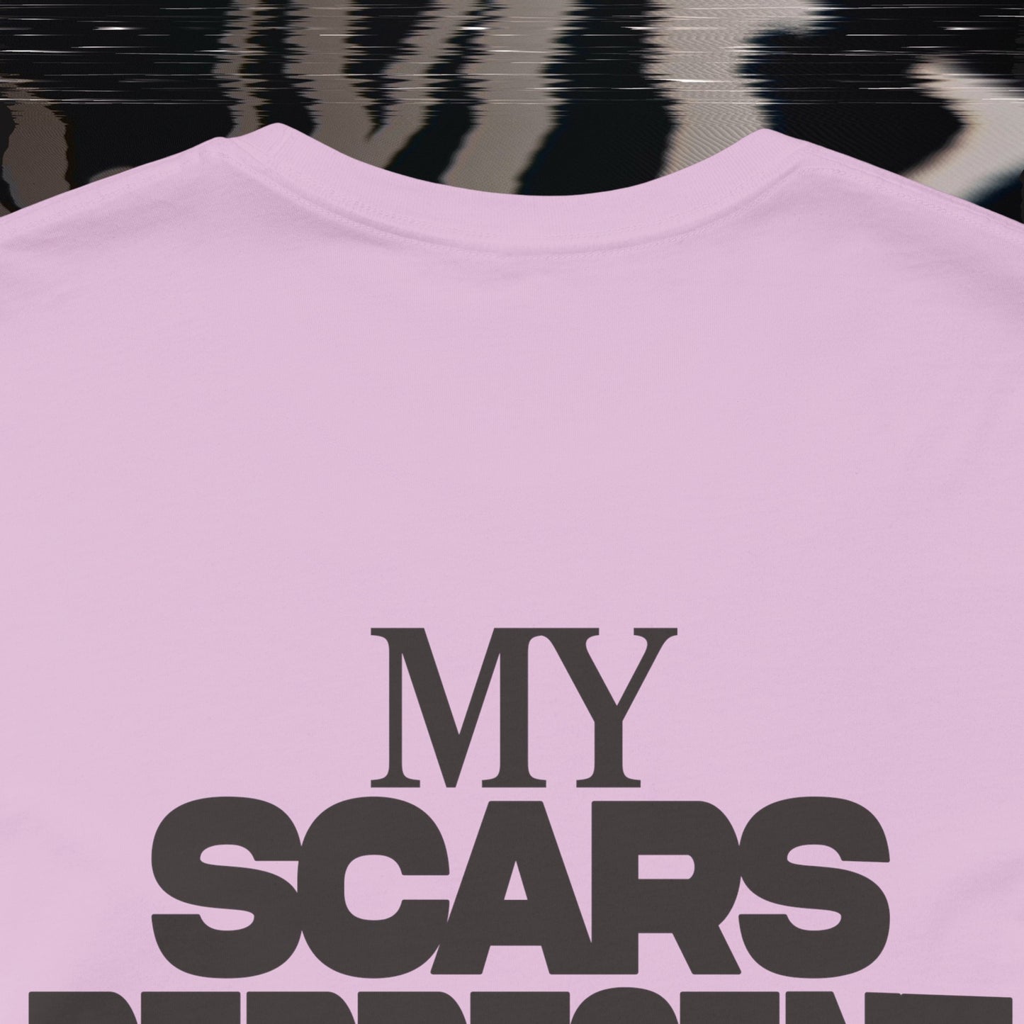 My Scars Represent My Mercy - Lilac - T-shirt