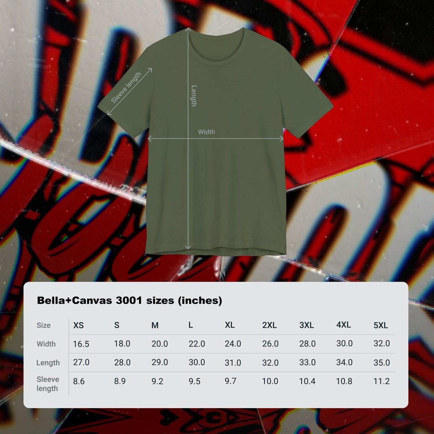 Bad Lovers - Military Green - T-Shirt