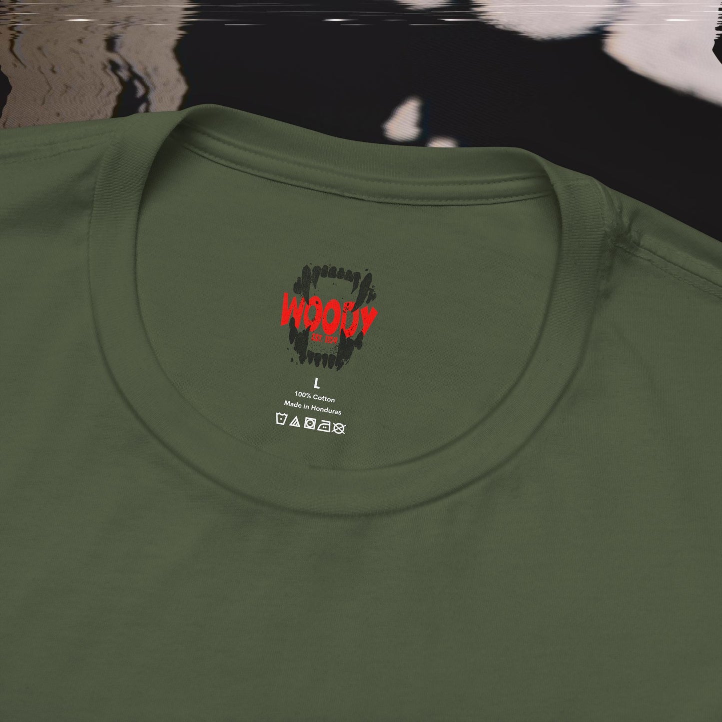 Bite Back - Military Green - T-Shirt