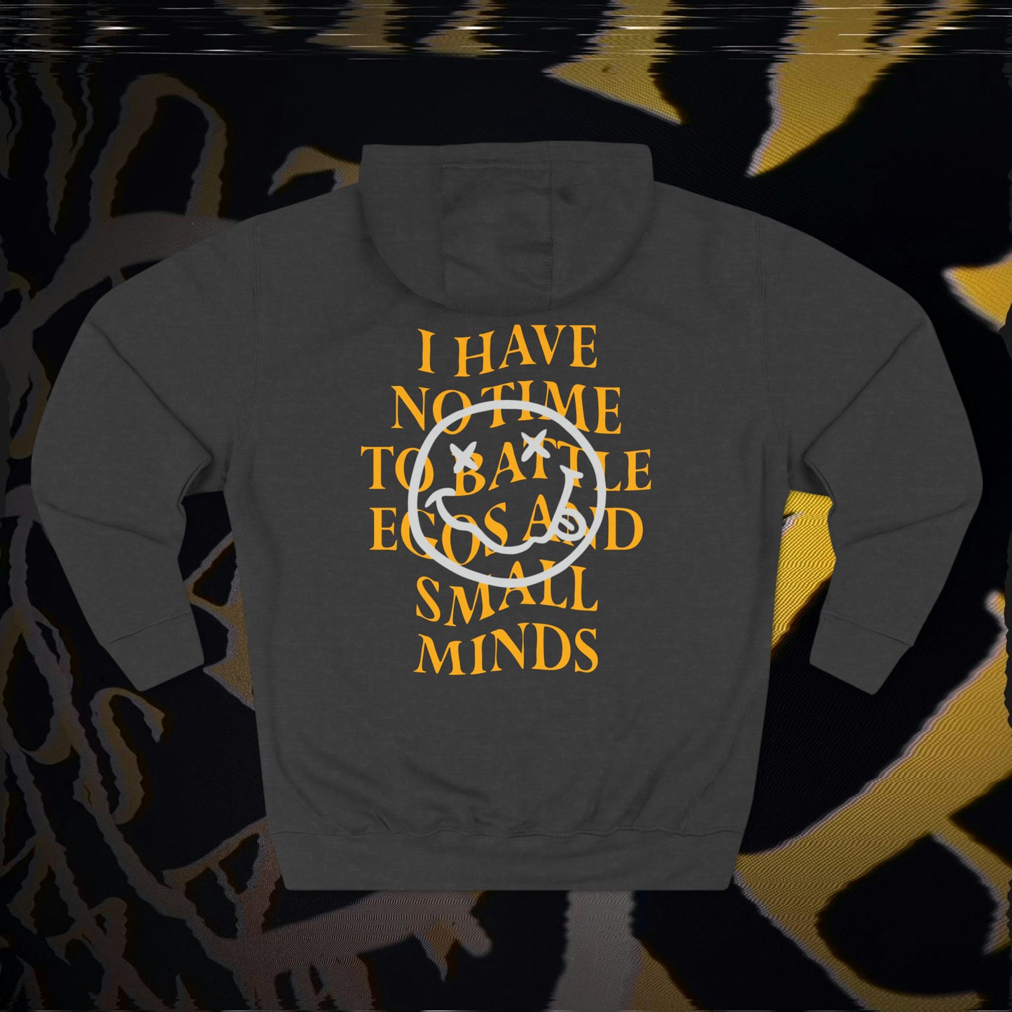 I Have No Time - Charcoal Heather - Hoodie