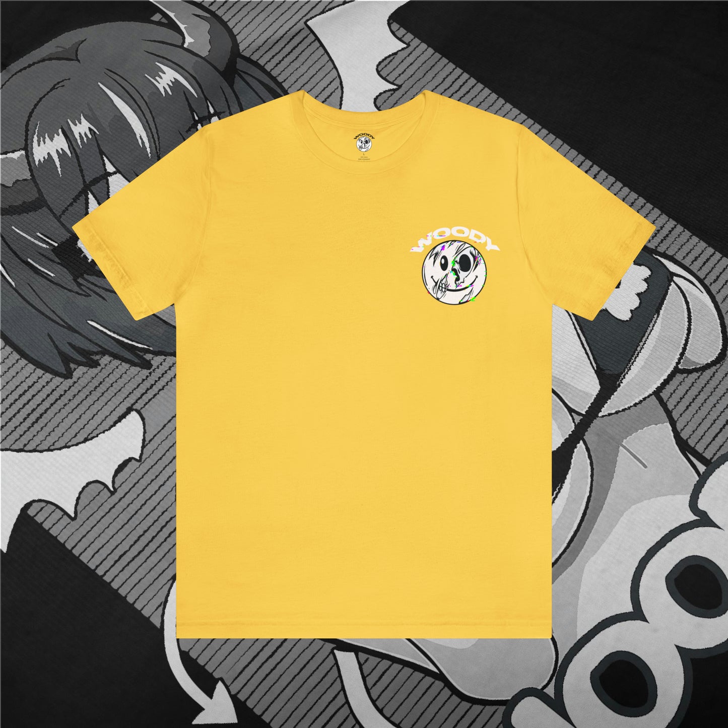 Bass God - Yellow - Unisex Jersey Short Sleeve Tee