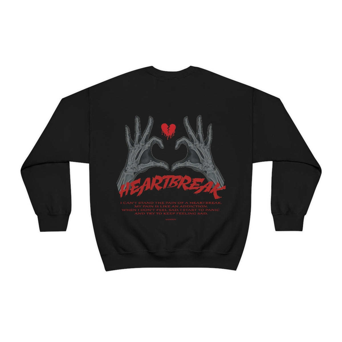 Heartbreak - Black - Crewneck