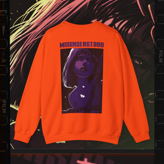 Fallen and Misunderstood - Orange - Crewneck