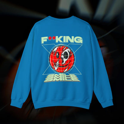 F**KING SMILE - Sapphire - Crewneck