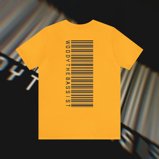 Barcode - Gold - T-Shirt