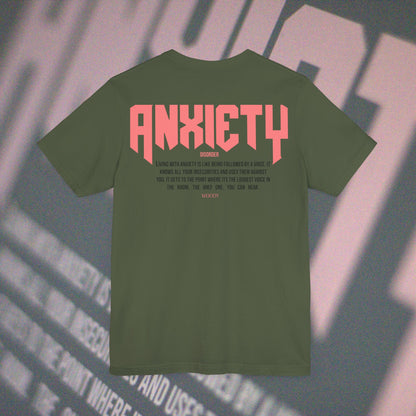 Anxiety - Military Green - T-Shirt