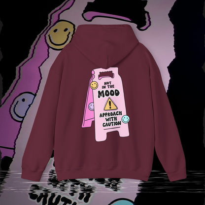 Not In The Mood - Maroon - Hoodie