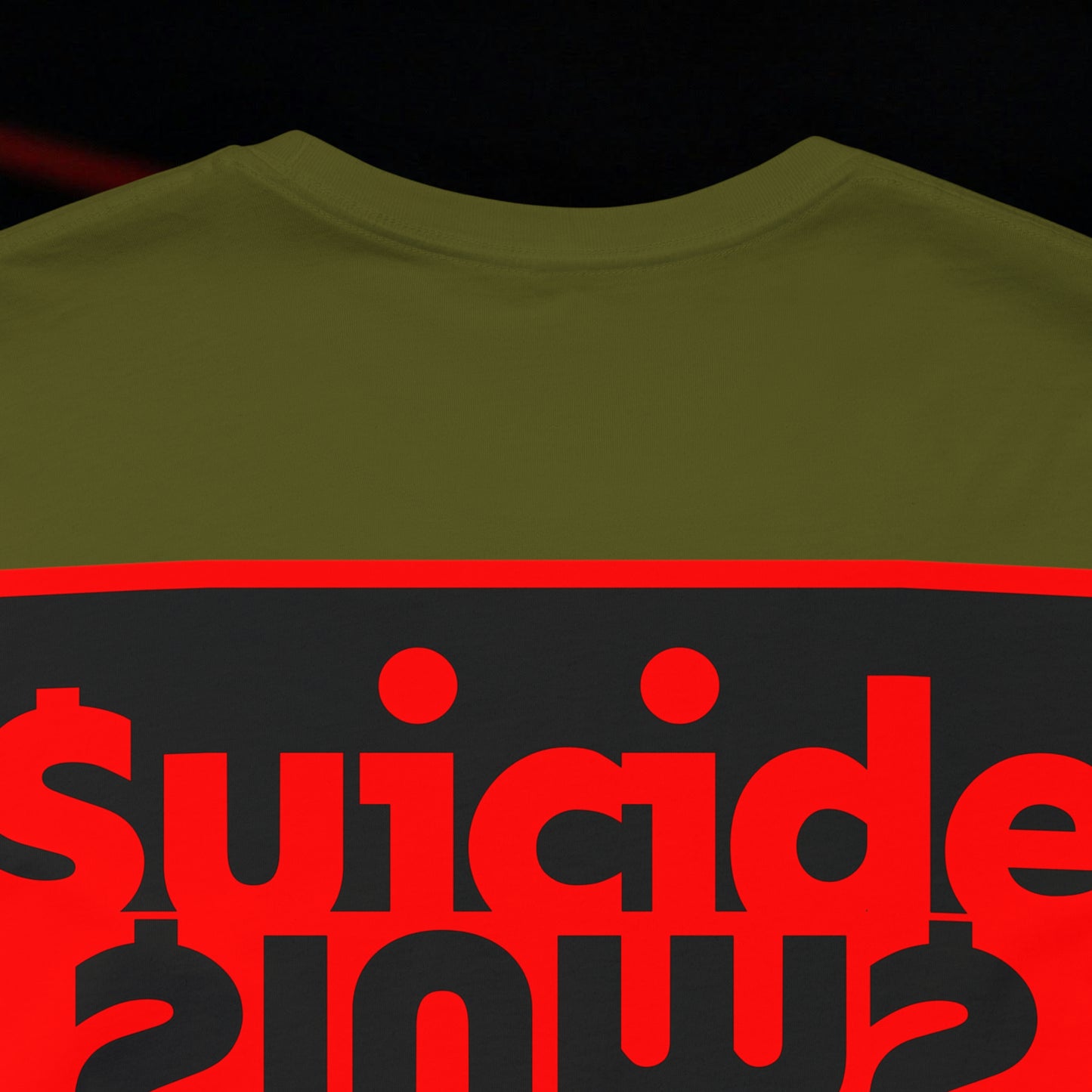 $uicide $lum$ - Olive - T-Shirt