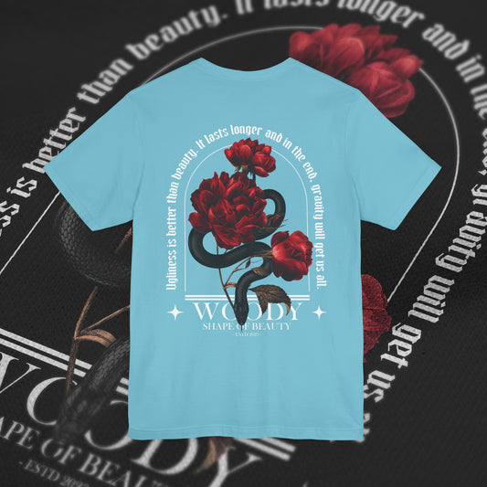 Shape Of Beauty - Turquoise - T-Shirt