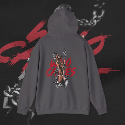 Who Cares - Charcoal - Hoodie