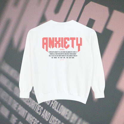 Anxiety - White - Crewneck