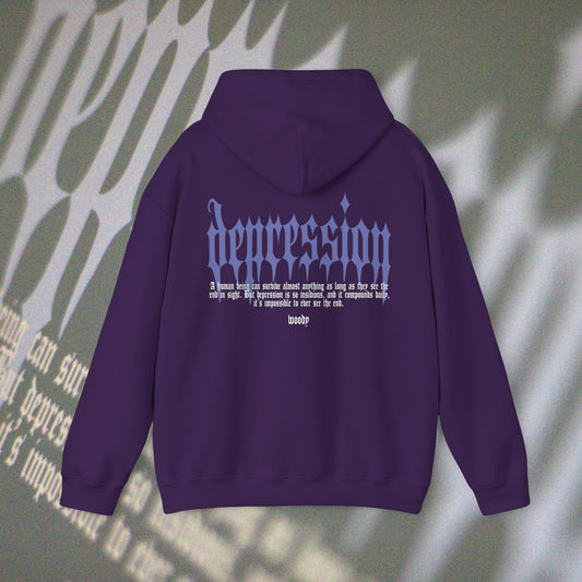 Depression - Purple - Hoodie