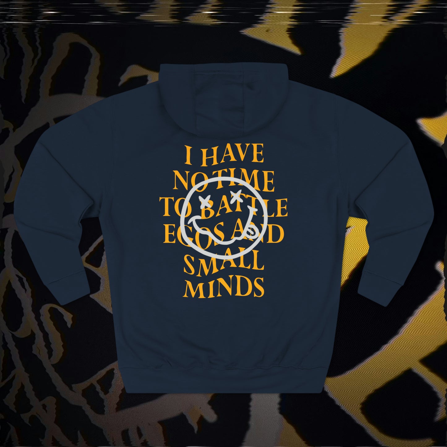 I Have No Time - Navy - Hoodie