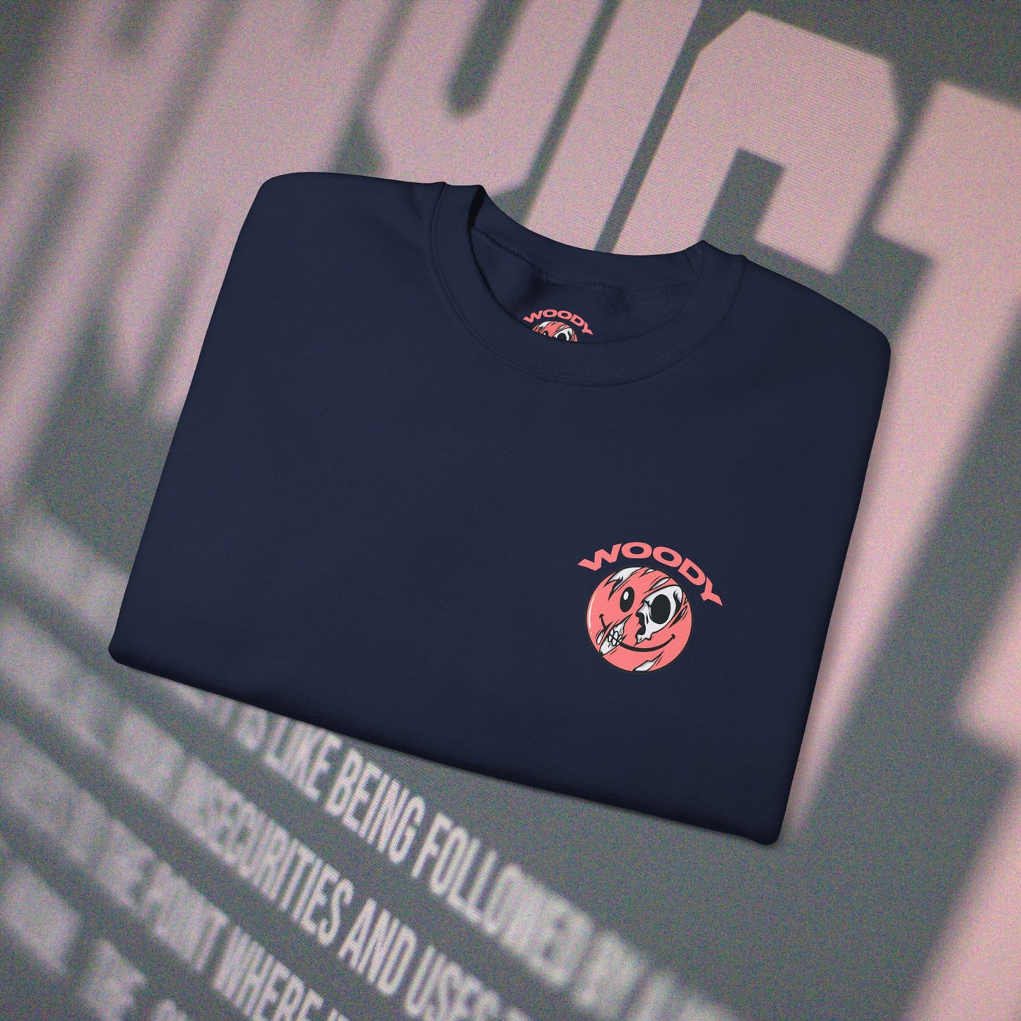 Anxiety - Navy - Crewneck