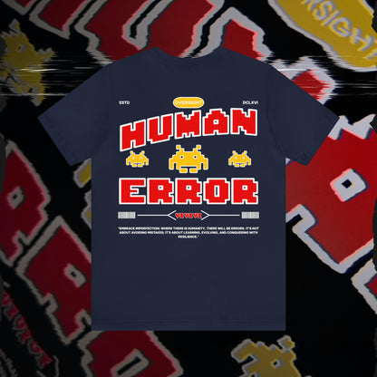 Human Error - Navy - T-Shirt