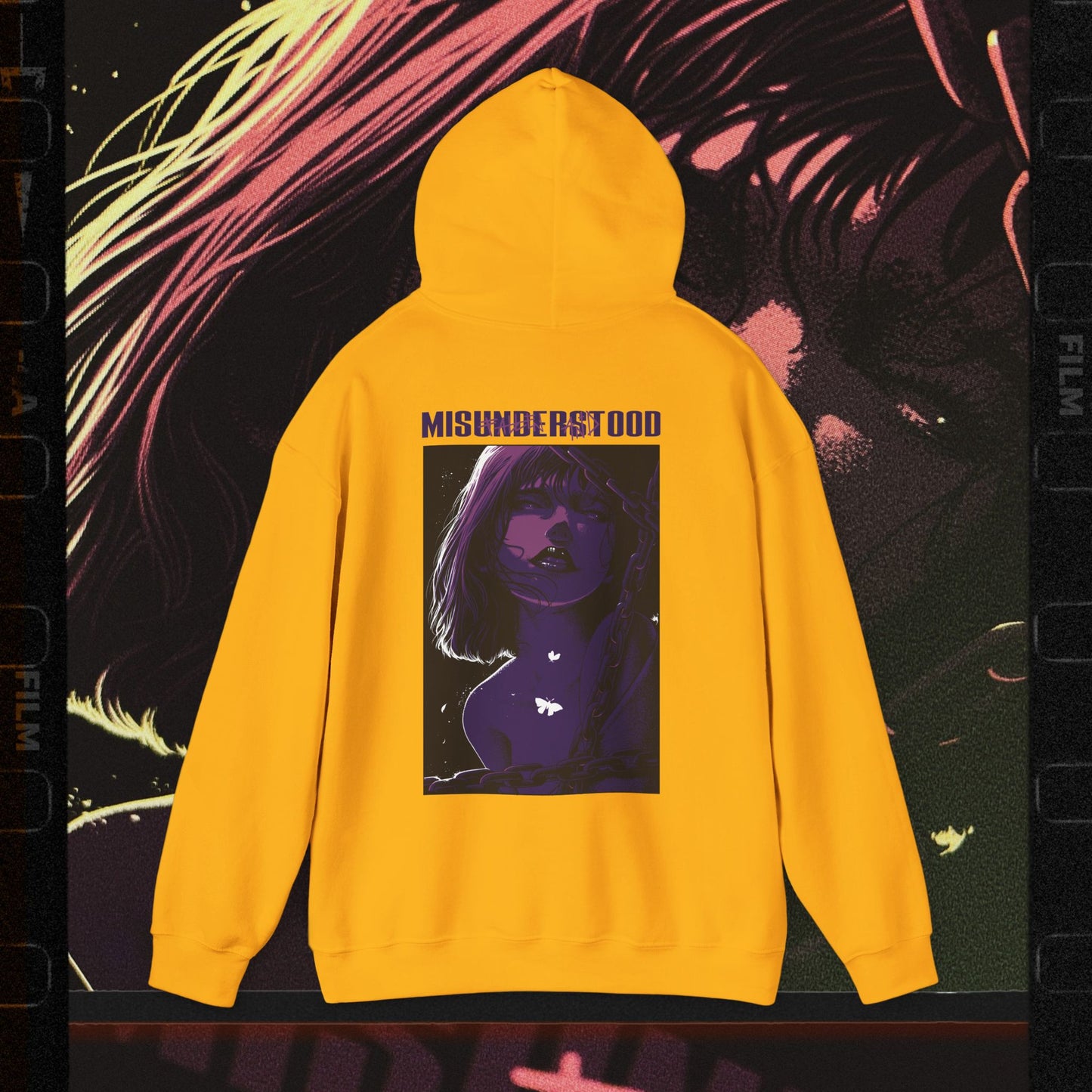 Fallen and Misunderstood - Gold - Hoodie