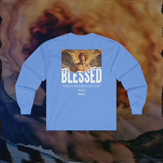 Blessed - Carolina Blue - Long Sleeve