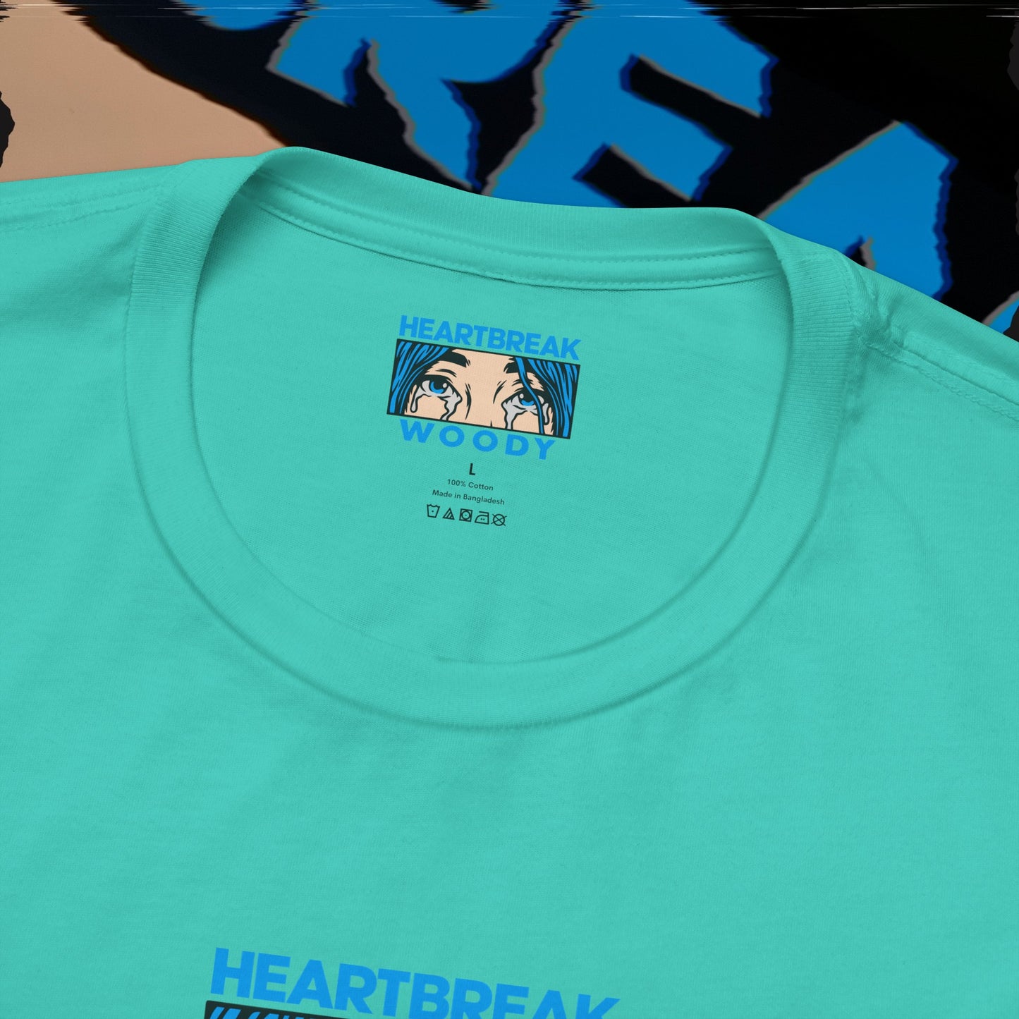 Heartbreak Part II - Teal - T-shirt