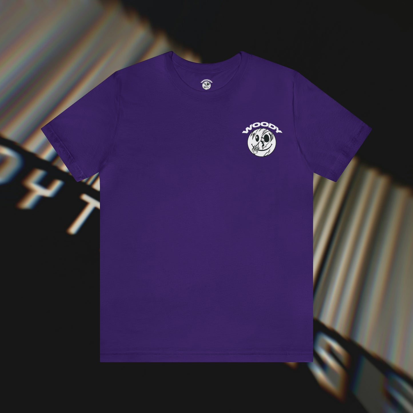 Barcode - Purple - T-Shirt