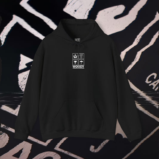 Fragile - Black - Hoodie