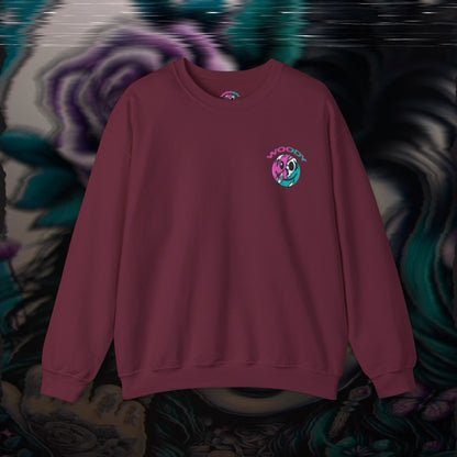 The Bitch - Maroon - Crewneck