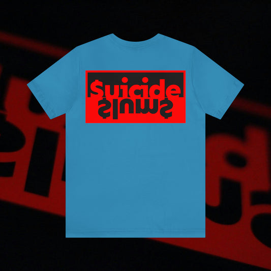 $uicide $lum$ - Aqua - T-Shirt