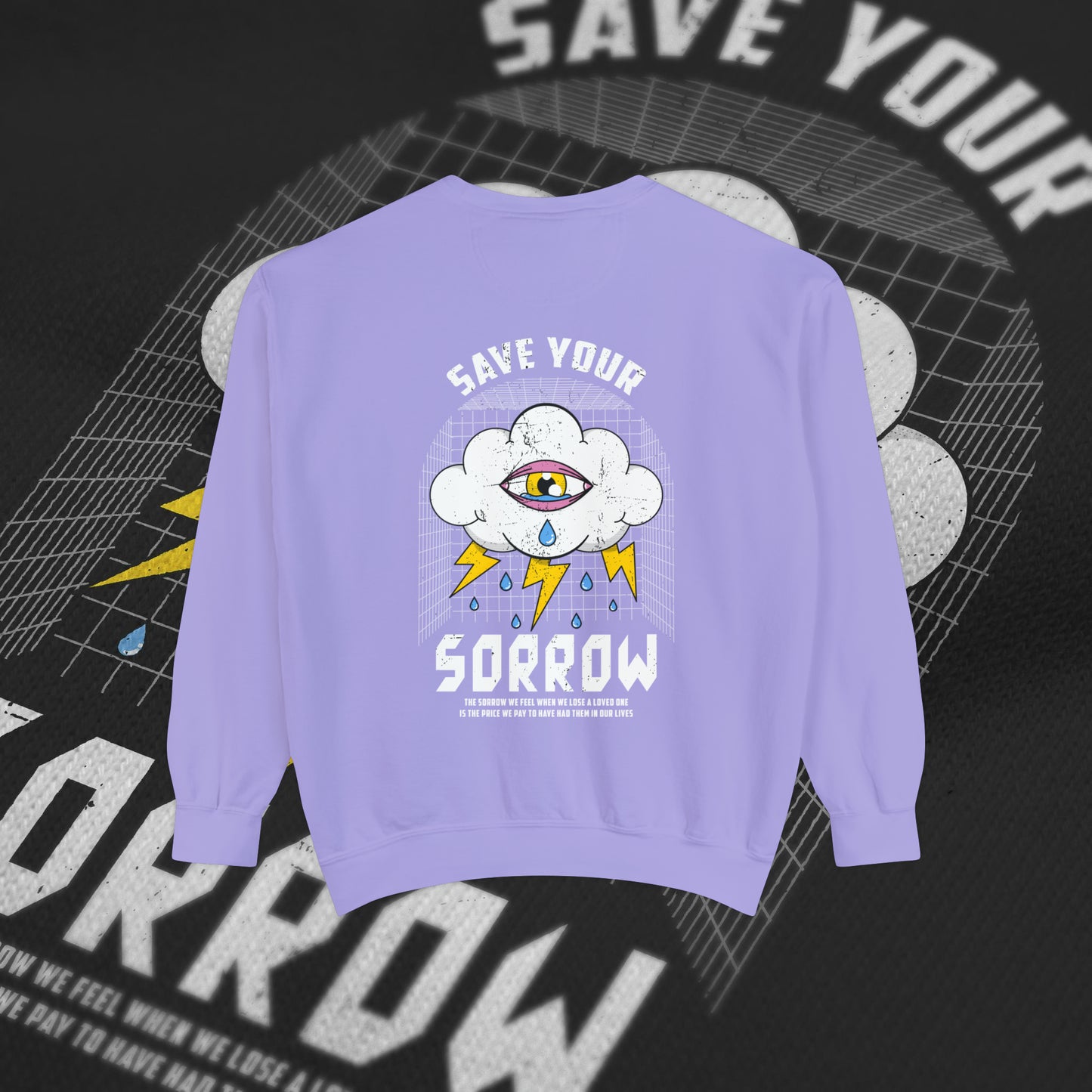 Save Your Sorrow - Violet - Crewneck