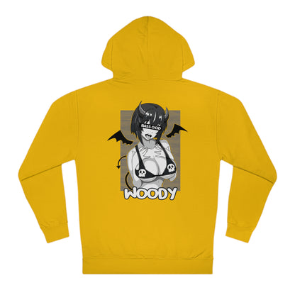 Bass God - Yellow - Unisex Hooded Sweatshirt