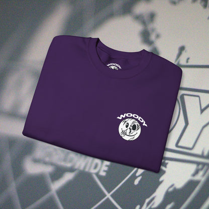 Woody Worldwide - Purple - Crewneck