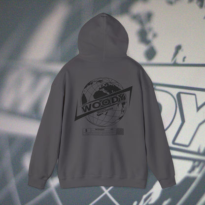 Woody Worldwide - Charcoal - Hoodie